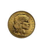 20 Χρυσά Φράγκα ”Κοκοράκι” - Image 2