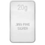 Μπάρα ασημιού 20g – Ράβδος ασημιού επενδυτικού τύπου