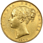 Χρυσή Λίρα Αγγλίας Βικτώρια 1842 L