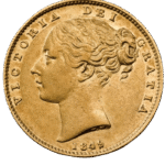 Χρυσή Λίρα Αγγλίας Βικτώρια 1849 L