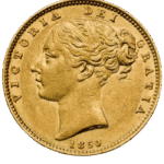 Χρυσή Λίρα Αγγλίας Βικτώρια 1850 L