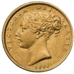 Χρυσή Λίρα Αγγλίας Βικτώρια 1851 L