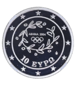 10 Ασημένια Ευρώ - Ολυμπιακή Δάδα (Αφρική) - Image 2